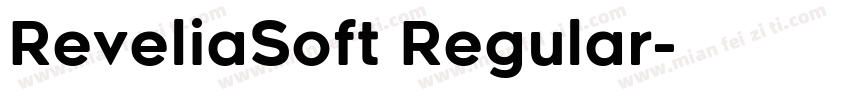 ReveliaSoft Regular字体转换